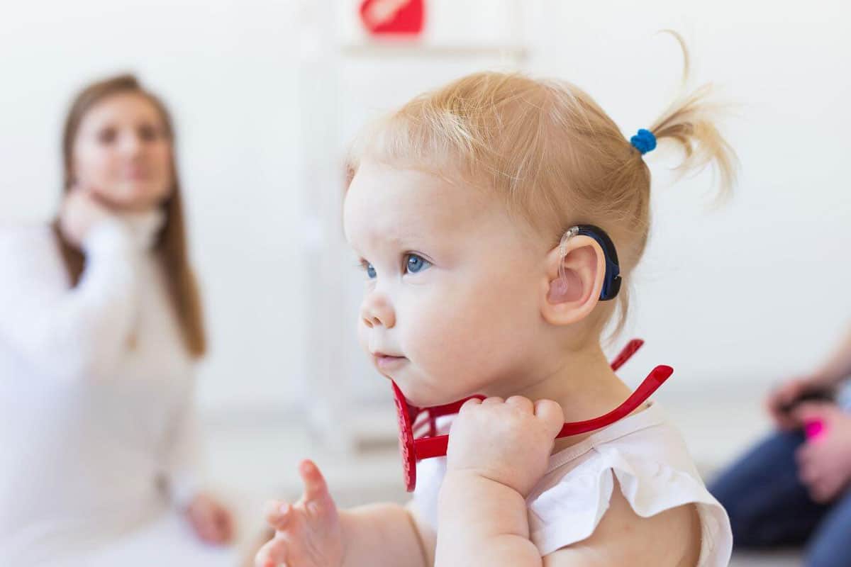 toddler-at-an-audiologist-test toddler at an audiologist test