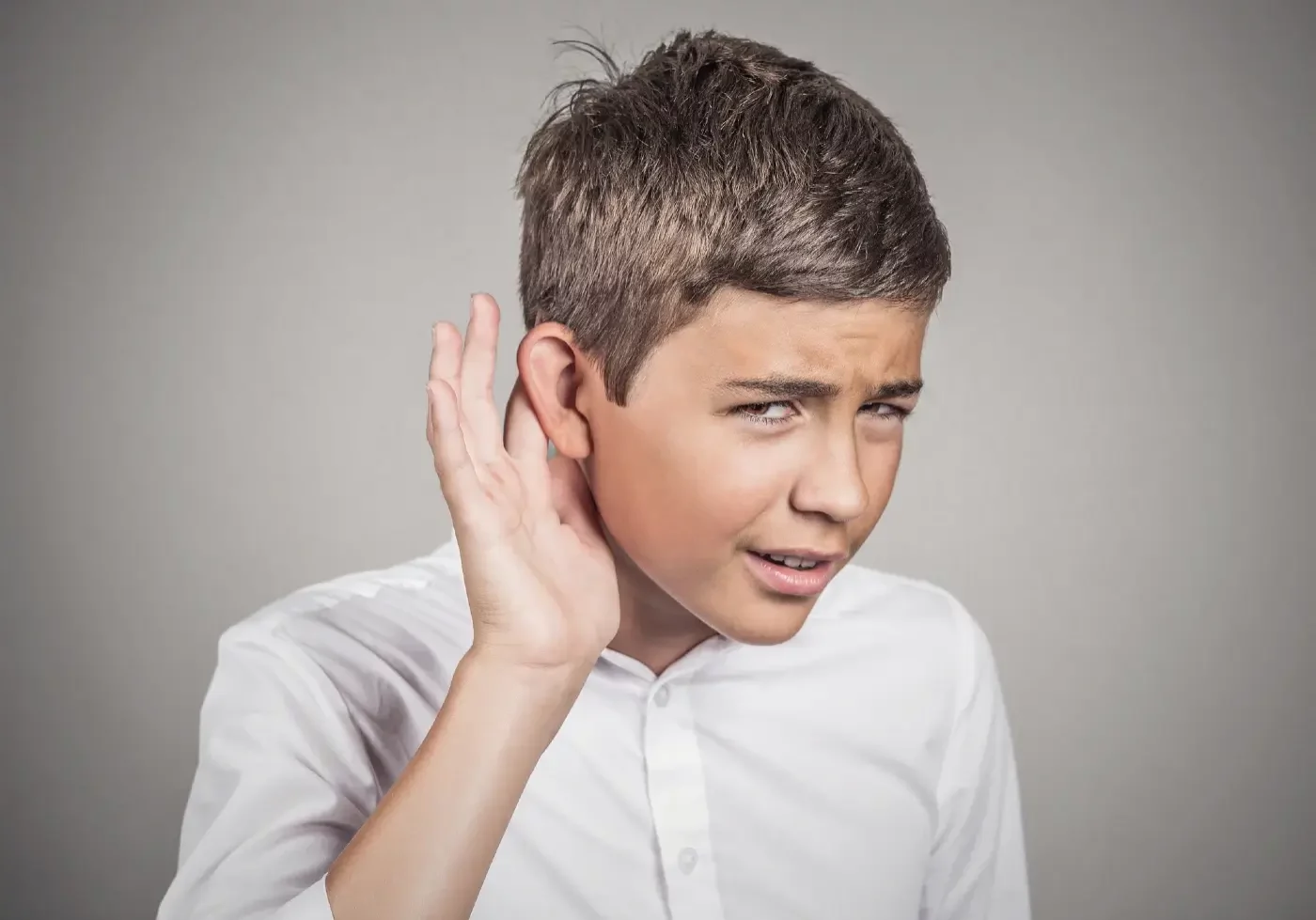 Child with hearing loss
